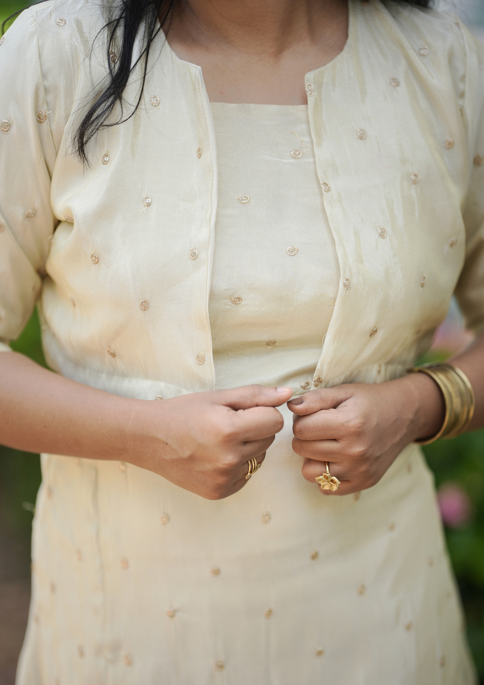 A-Line Dress Onam Collection