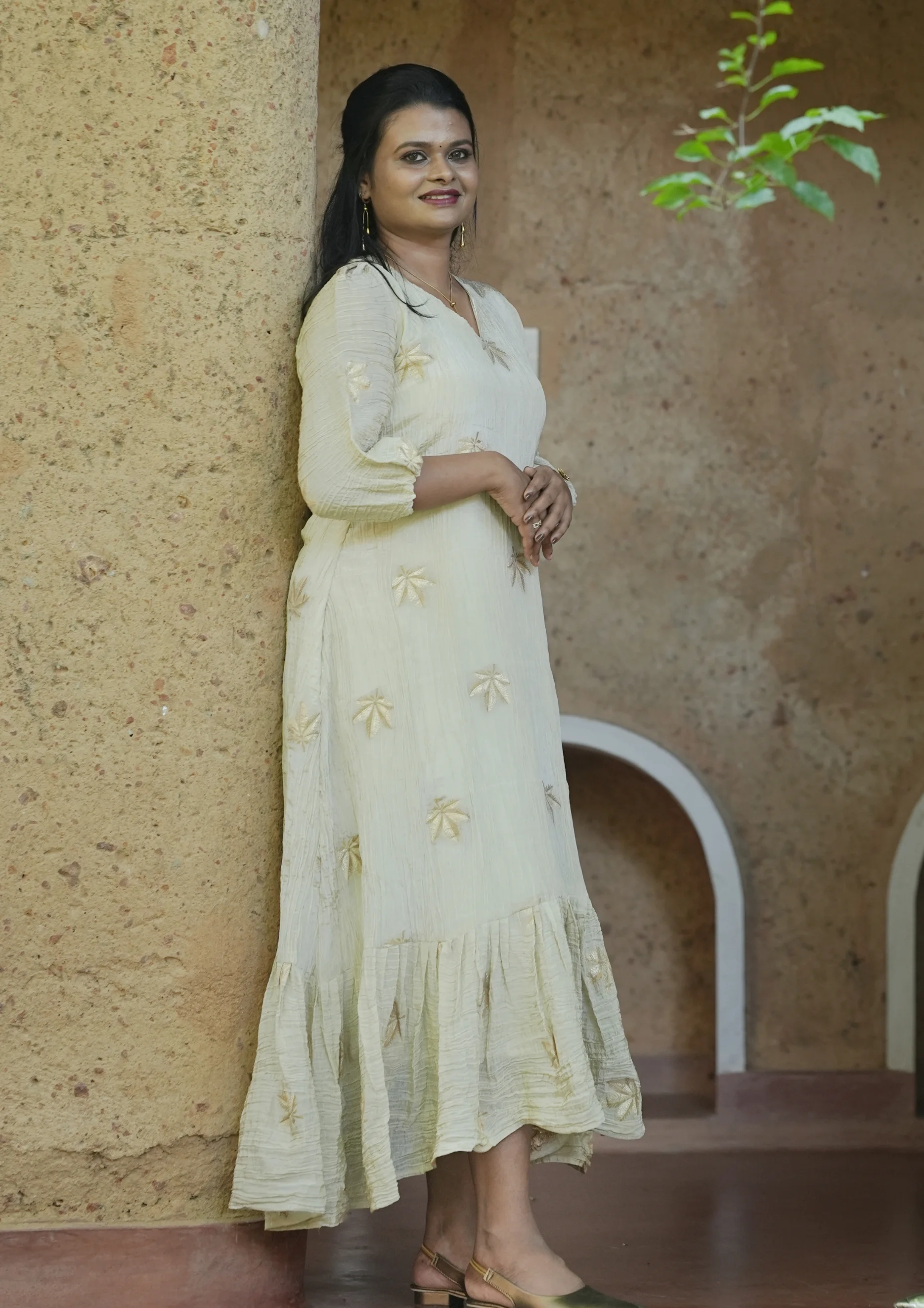 A-Line Dress Onam Collection